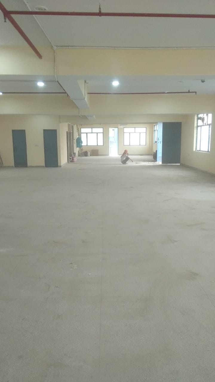 Bare shell space in Brand New Independent building